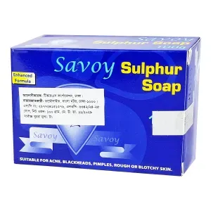 Savoy Sulphur Soap 100gm