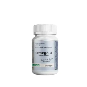 NutriLabs Omega-3 Total EFA Solution 60 Capsules
