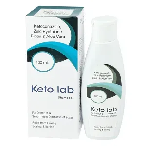 Keto Lab Shampoo For Dandruff & Seborrhoeic Dermatiitis of Scalp 100ml