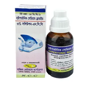 Hypertonic NaCl 3% Solution 35ml- N.C.C 