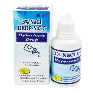 Hypertonic NaCl 3% Drop 30ml- N.C.C 